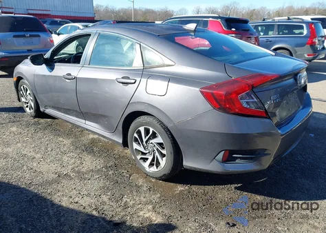 2018 Honda Civic Ex from USA, damaged, VIN 2HGFC2F82JH527448